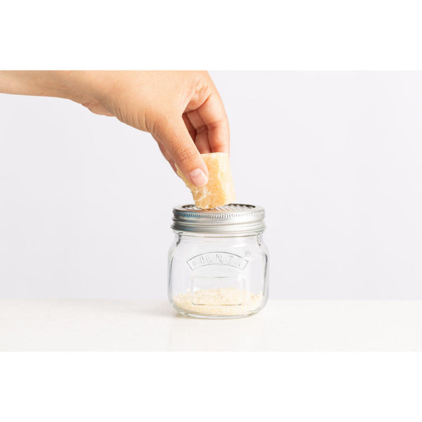 Kilner Storage Jar with Fine Grater Lid, 250ml - 3