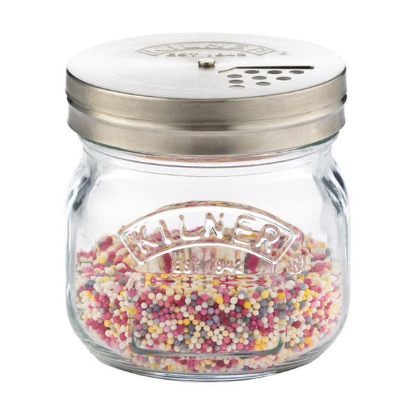 Kilner Storage Jar with Shaker Lid (CDU of 12), 250 ml - 2