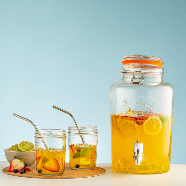 Kilner Round Storage Jar with Dispensing Tap, 5 Litre - 2
