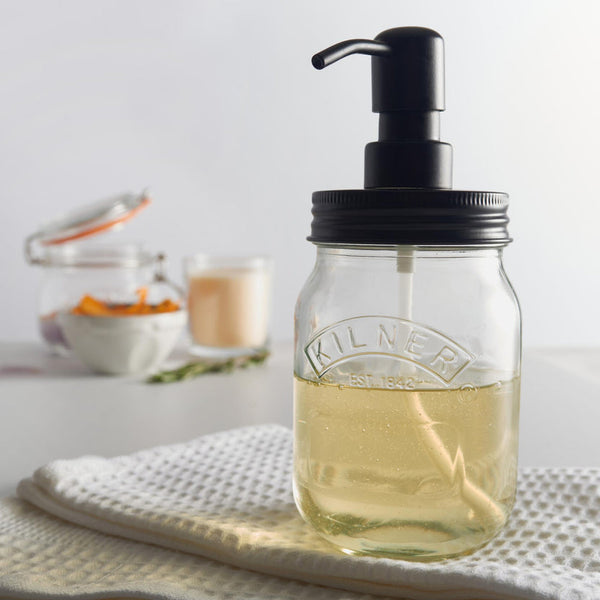 Kilner Liquid Soap and Hand Lotion Dispenser, 500ml - 2