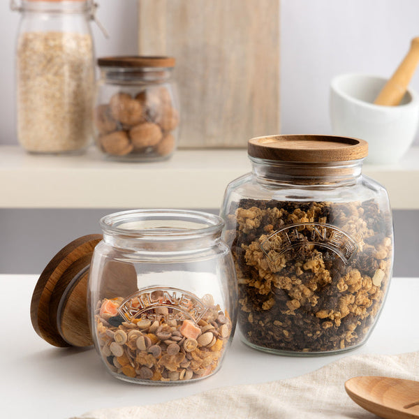 Kilner Universal Jar with Wooden Lid - 850ml - 1
