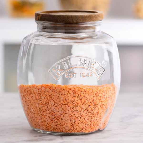 Kilner Universal Jar with Wooden Lid - 2L - 2