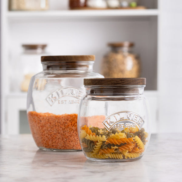 Kilner Universal Jar with Wooden Lid - 2L - 3