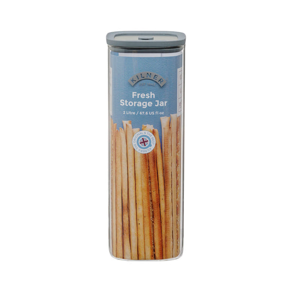 Kilner Fresh Storage 2L Square Jar - 1