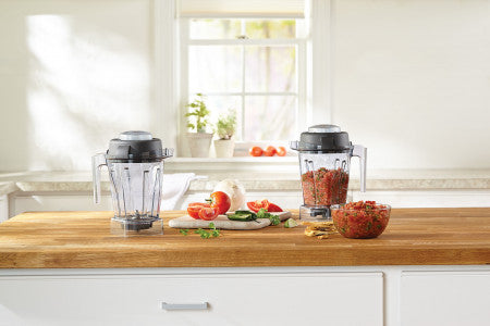 Vitamix Low Profile 2L Container - Lid/Cap/Blade/Tamper - 2