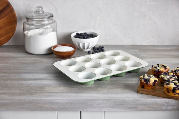 GreenPan 12 Cup Muffin Pan - PFAS Free - 1