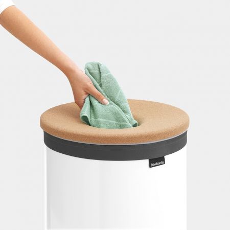 Brabantia Laundry Bin White - 60L - 1