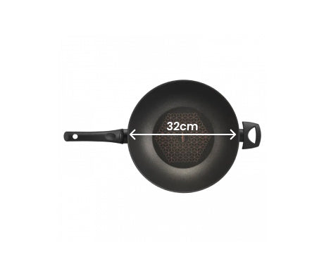 Essteele Per Salute Covered Aluminium Stirfry - 32Cm - 1