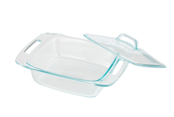 Pyrex Easy Grab Oblong Covered Casserole Dish - 1.9L - 1