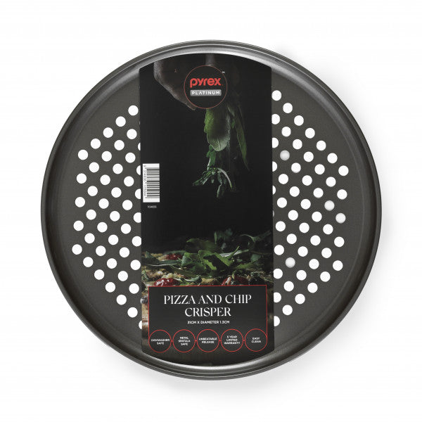 Pyrex Platinum™ Pizza/Chip Crisper Silicone Based Non-Stick Coating - 1