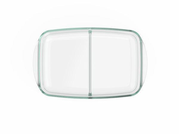 Pyrex Divided Glass Bakeware - 2.6L (8cm x 12cm) - 1
