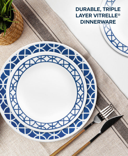 Corelle Cobalt 12pc Dinnerware Set - 1