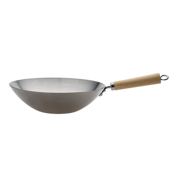 Pyrolux Wok with Wood Handle 30cm - 1