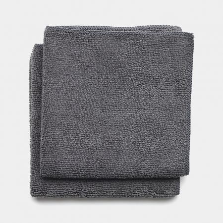 Brabantia Microfibre Dish Cloths Dark Grey - Set Of 2 - 1
