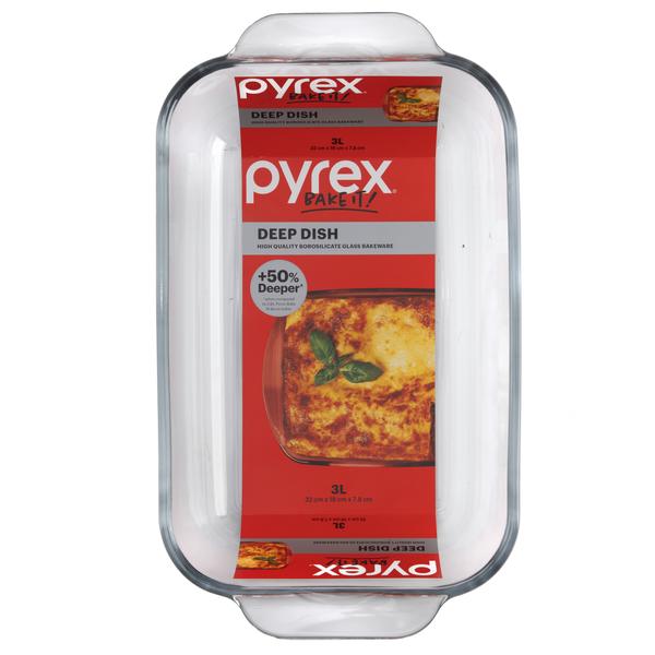 Pyrex Deep Dish 3L - New - 2
