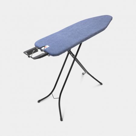 Brabantia Ironing Board For Steam Iron Denim Blue - 124cm x 38cm - 1