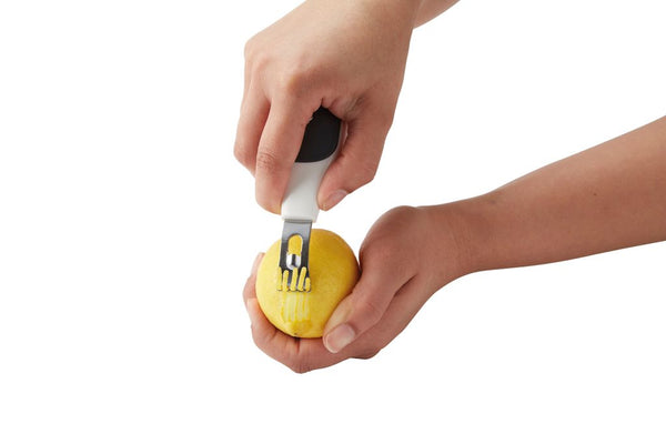 Zyliss 2-in-1 Zester - White and Charcoal - 1