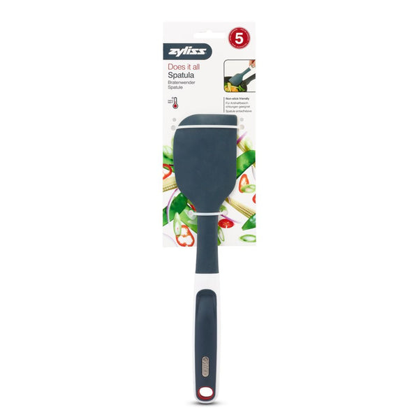 Zyliss Does It All Silicone Spatula - Charcoal and White - 1