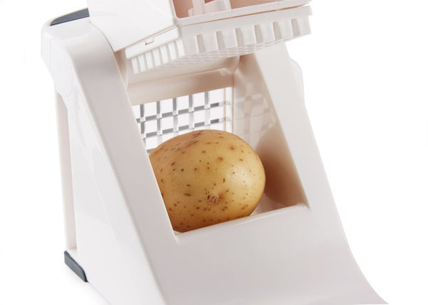 Zyliss Potato and Vegetable Chipper - White and Charcoal - 2