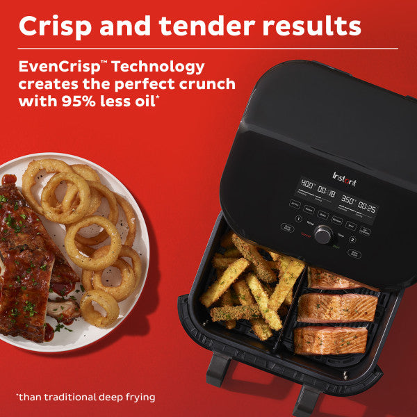 Instant VersaZone Dual Air Fryer - Black, 8.5L - 3