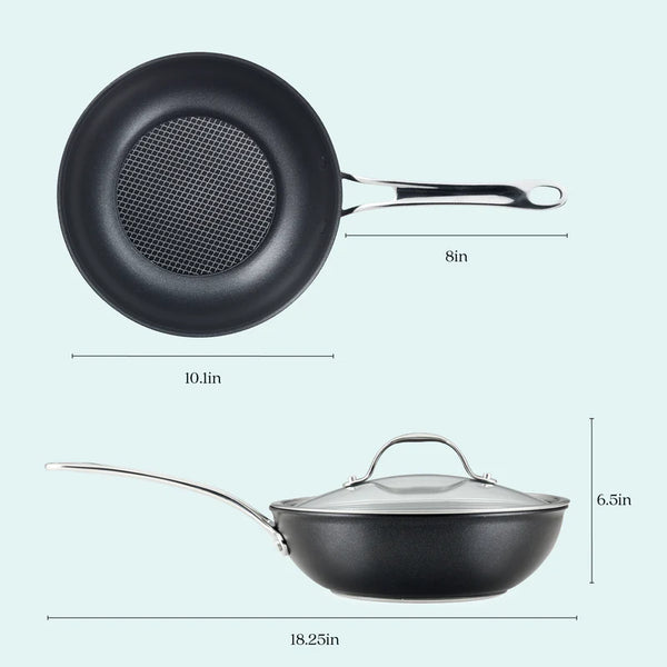Anolon X Nonstick Covered Stirfry - 25cm - 1