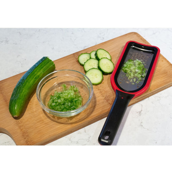 Microplane Medium Ribbon Steel Grater Red - 2