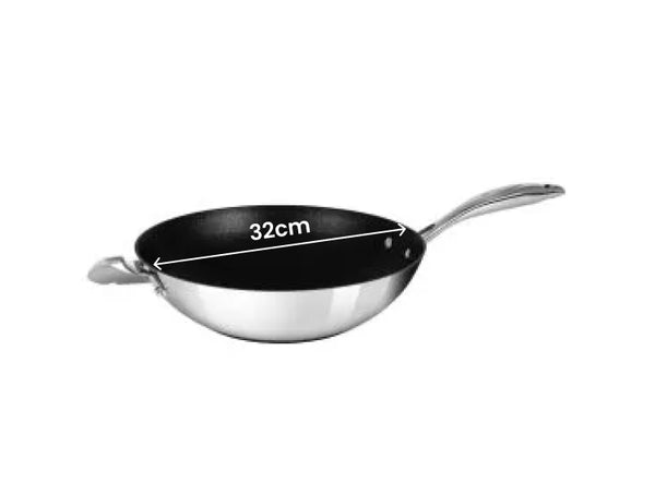 Scanpan HaptIQ NonStick Wok Suitable - 32cm - 1