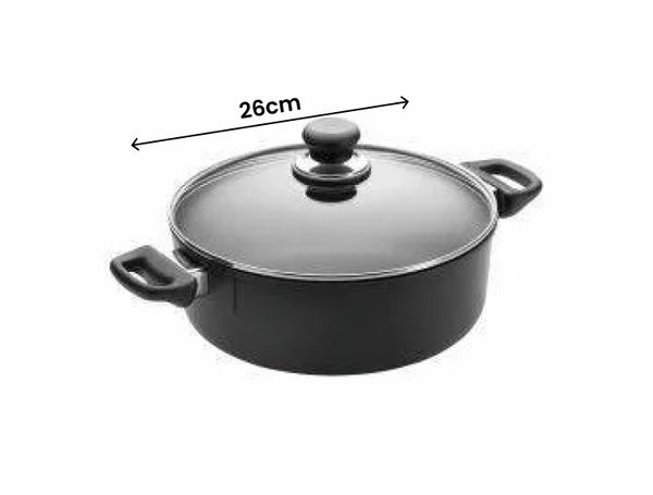 Scanpan Classic Nonstick Low Dutch Oven - 26cm/4L - 1