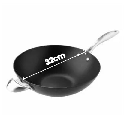 Scanpan PRO IQ Non-Stick Wok - 32cm - 1