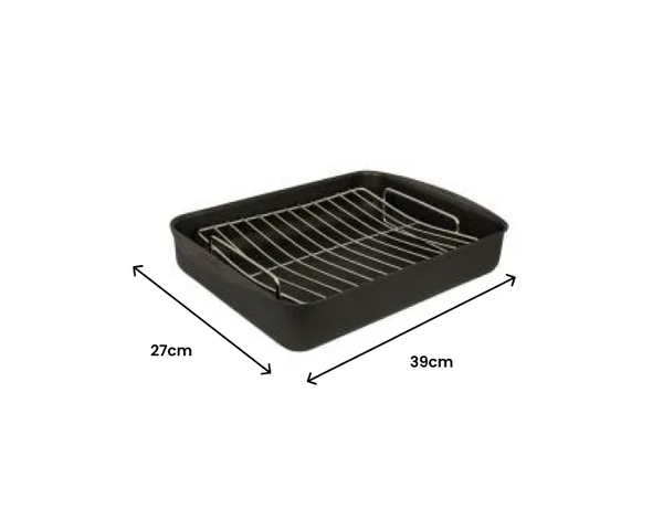 Scanpan Classic Medium Nonstick Roaster With Rack- 39 X 27cm/5L - 1