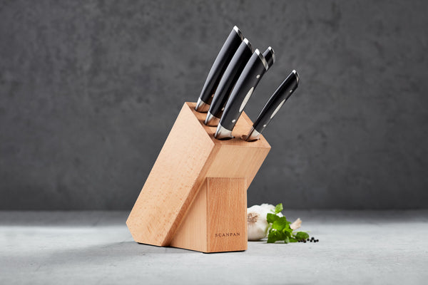 Scanpan Classic Knife Block Set German - 6 Piece - 3
