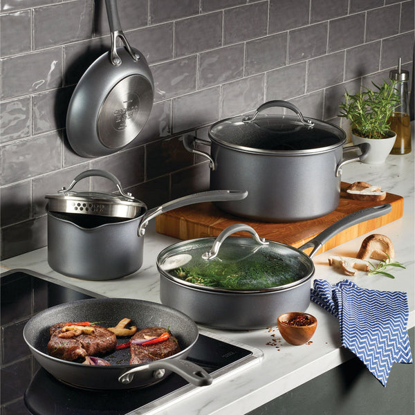 Circulon ScratchDefense A1 Nonstick Induction 8 Piece Cookware Set - 1