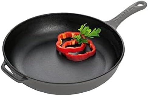 Chasseur Cast Iron Nonstick FryPan - 28cm With Cast Handle Caviar - 2