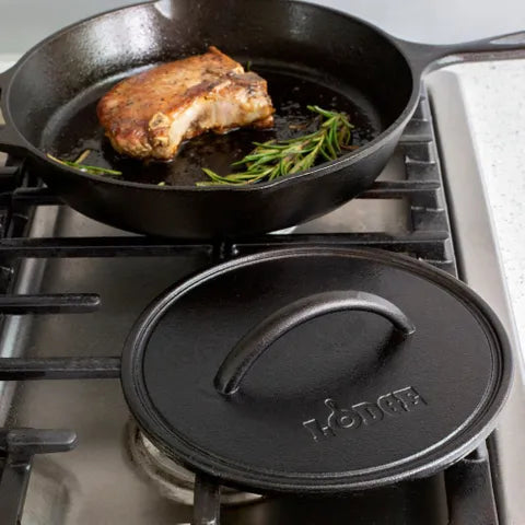 Lodge Cast Iron Burger and Grill Press - 20cm - 1