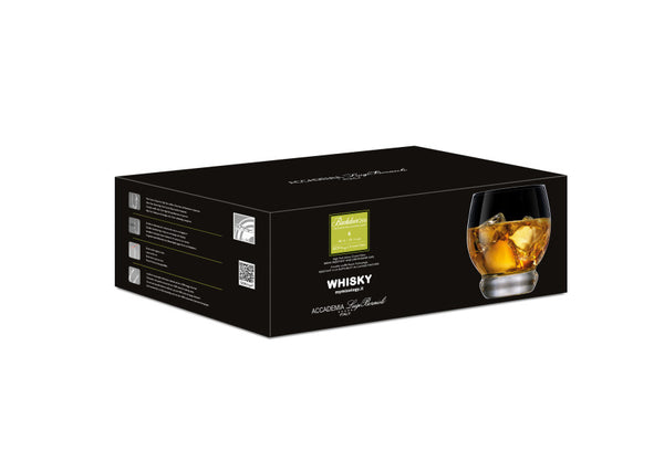 Luigi Bormioli Backdoor20s Whiskey Glasses 450ml - Set 6 - 1