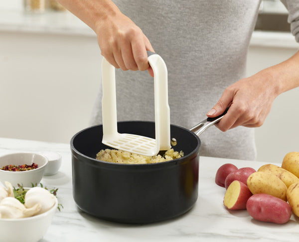 Joseph Joseph Duo Potato Masher White - Suitable for non-stick cookware - 1