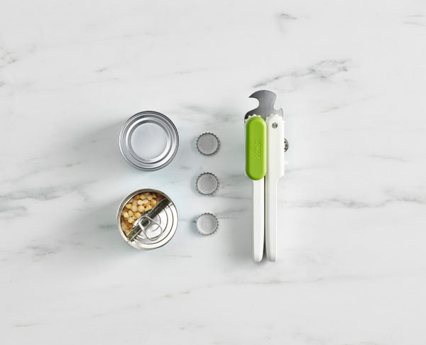 Joseph Joseph Duo 3-in-1 Can Opener Polypropylene Greena and White - 2