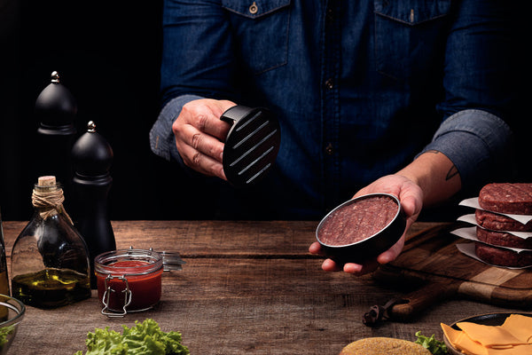 Tramontina Churrasco Black Barbecue Hamburger Press - 2