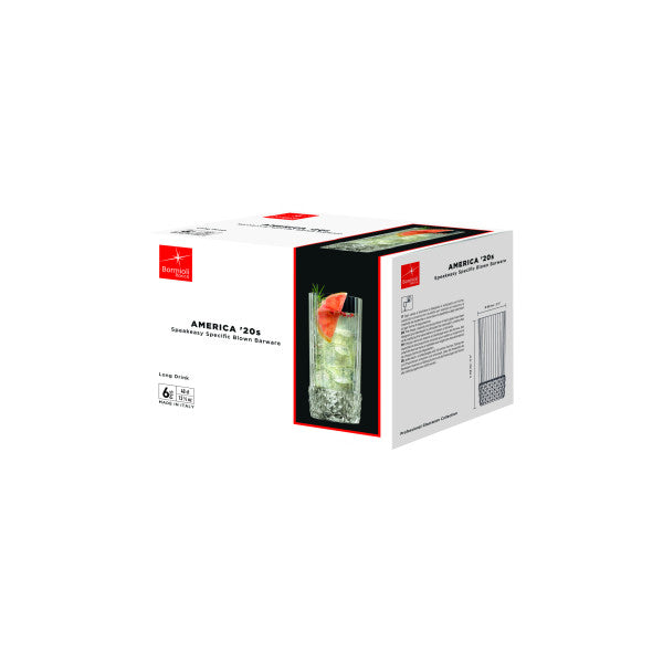 Bormioli Rocco America 20's Hiball 400ml - Set 4 - 1