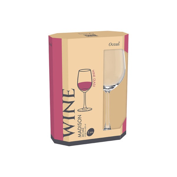 Ocean Eco Madison Red Wine Glass 425ml - Set 2 - 1