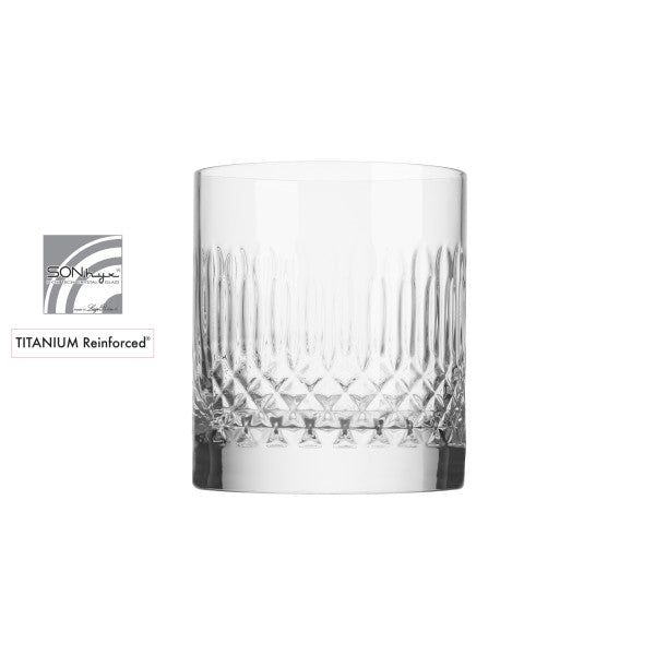 Luigi Bormioli Diamante DOF Tumbler Glasses 380ml - Set 4 - 1