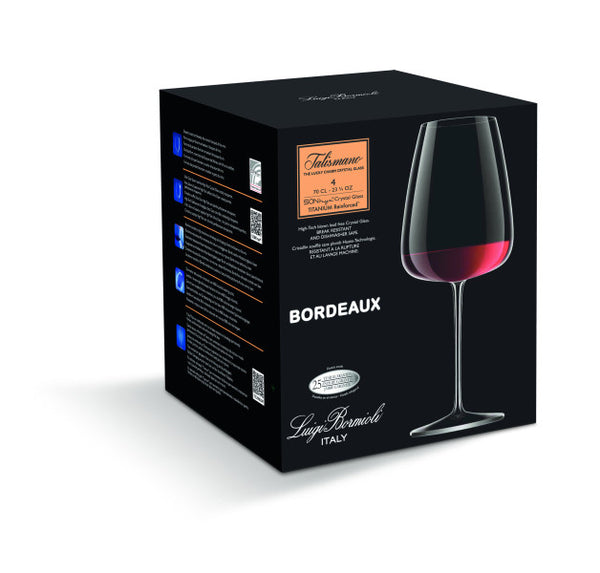 Luigi Bormioli Talismano Bordeaux 700ml Set Of 4 - 1