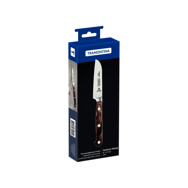Tramontina Century Wood Paring Knife - 7cm - 1