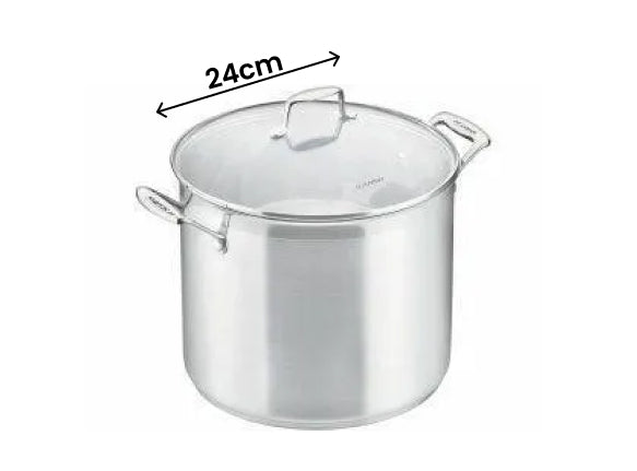 Scanpan Impact Stainless Steel Stockpot - 24cm/7.2L - 1