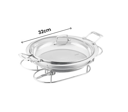 Scanpan Impact Stainless Steel Chafing Set - 32Cm - 1