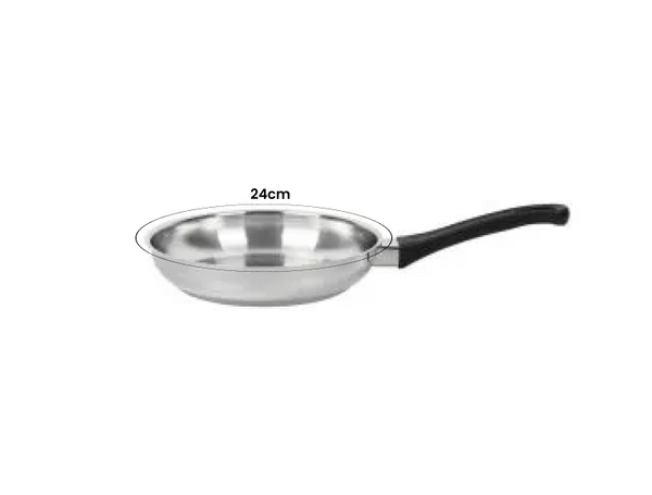 Scanpan Classic Inox Stainless Steel Frypan - 24cm - 1