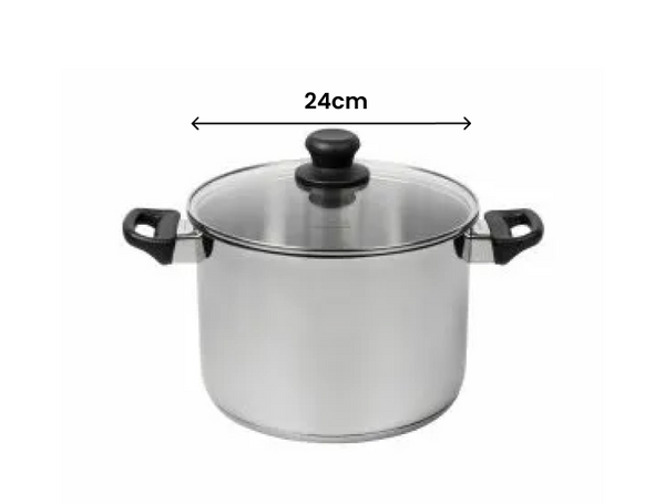 Scanpan Classic Inox 18/10 Stainless Steel Stockpot - 24Cm/7.2L - 1