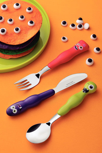 Tramontina Children's Monster Cutlery Set 3 Piece - 2