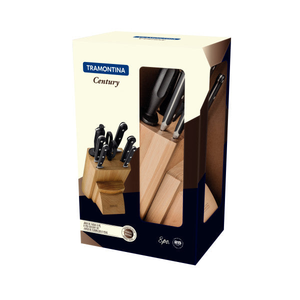 Tramontina Century Forged Knife Block - 8 Piece Set - 1