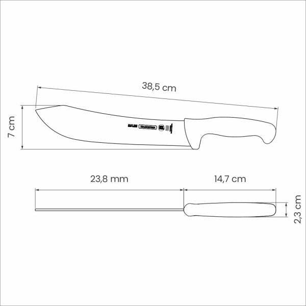 Tramontina Professional Master Black Meat Knife - 24cm - 2